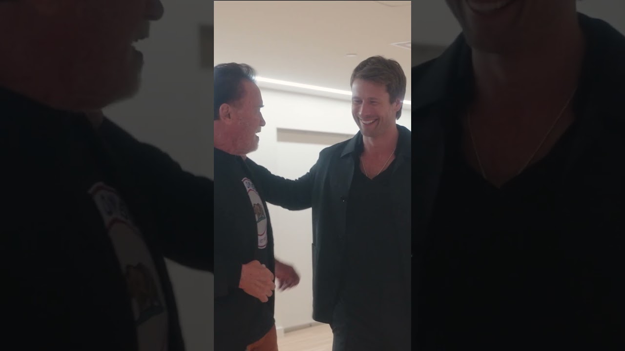 Nothing beats the support from Arnold himself.