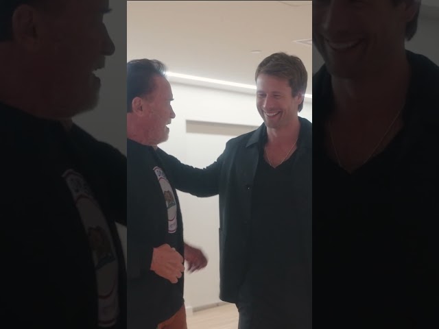 Nothing beats the support from Arnold himself.