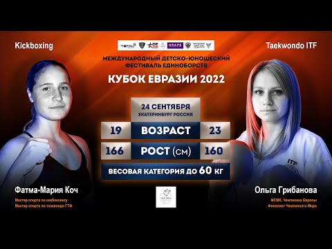 Фатма-Мария Коч VS Ольга Грибанова 24.09.22, г.Екатеринбург