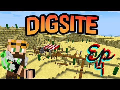 DigSite Minecraft Story Based Modpack ep4