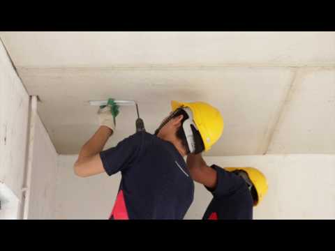 Prima ceiling seamless installation method