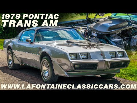 1979 Pontiac Trans Am 10th Anniversary 4-Speed