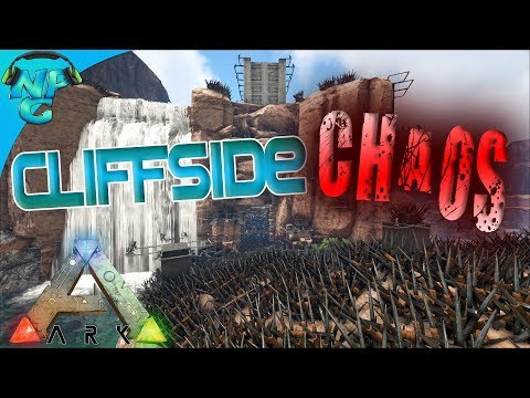 ARK Raid - Cliffside Chaos on Purge Day - Our Best Raid Yet! ARK Ragnarok PVP E30