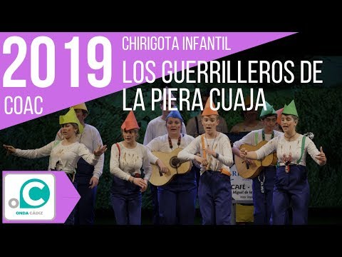 Chirigota infantil, Los guerrilleros de la piera cuajá - Final