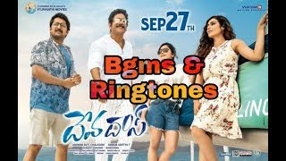 Devadas movie all bgm and ringtoness  || nani || Nagarjuna || Sriram Aditya.