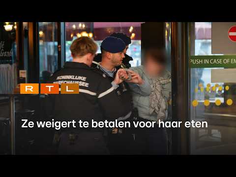 Vrouw gilt hele aankomsthal bij elkaar tijdens heftige arrestatie | Schiphol Airport