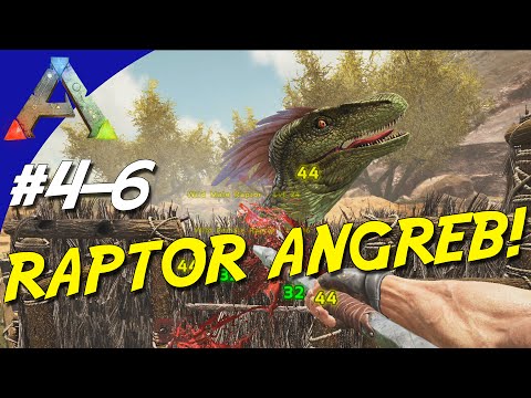 RAPTOR ANGREB! - ARK Survival Evolved Dansk Sæson 4 - Ep 6 (Scorched Earth)