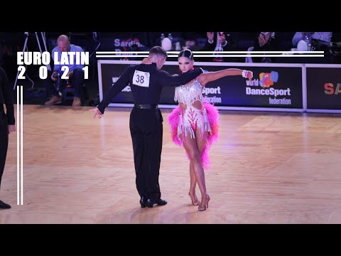 Semen Khrzhanovskiy - Elizaveta Lykhina, RUS | 2021 WDSF European Ch. Latin | R1 PD