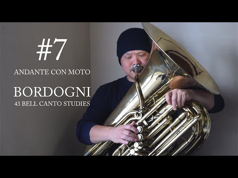 No.7: M.Bordogni 43 Bel Canto Studies -Tuba