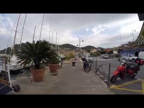 STREET VIEW: Via Vittoria in Porto Santo Stefano in Tuscany in ITALY