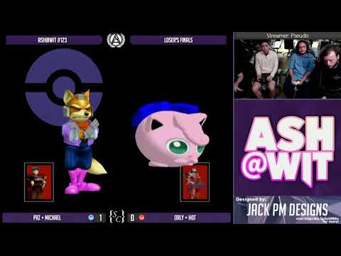 PRZ + Michael vs WIT | ORLY + Hot - ASH@WIT #123 Melee Doubles Loser's Finals