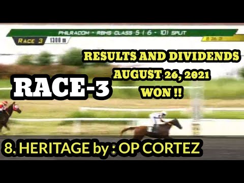 HERITAGE  RACE-3 | PRCI AUGUST 26, 2021 @SantaAnaParkPRCI