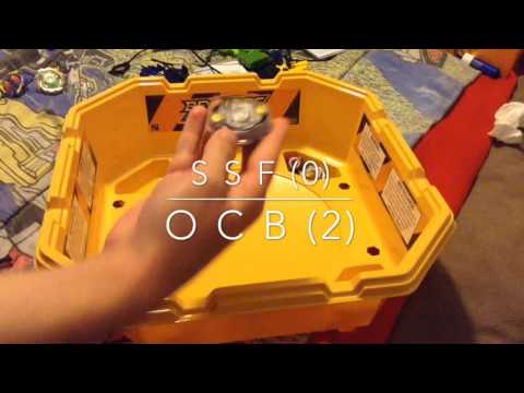 Beyblade Burst Battle: Spryzen S F vs. Odax C B