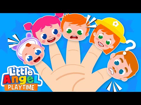 Daddy Finger, Mommy Finger | Finger Family Song | Fun Sing Along Songs by Little Angel Playtime