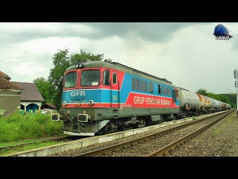 LDE2100 62-1548-2 & Marfar GFR Tanker Train in Gara Bratca Station - 16 June 2018