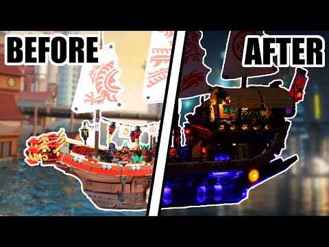 Lighting Up The BEST LEGO Destiny's Bounty! #ninjago