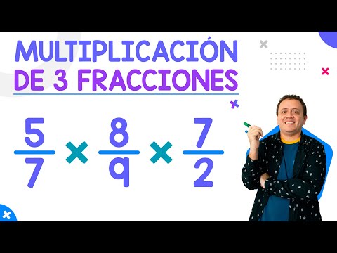 Multiplicación de 3 Fracciones