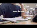 ☘️4-HOUR Study With Me library korea📝 No music, Real sound, note taking, ASMR,Pomodoro 50/10🎧