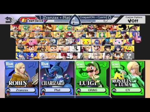 Sm4sh@Mines 47 - Zranzax + Plat Vs. GragasION + Cyanic - Doubles Round Robin