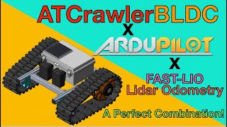 Lidar Odometry with Ardupilot for Autonomous Driving Robot | ATCrawler BLDC