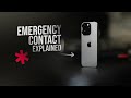 How Does IPhone Emergency Contact Work Explained