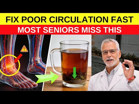 Senior Health Tip: Drink THIS for Faster LEG BLOOD FLOW