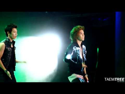 100821 Taemin focused fancam "Jam" Dance perf @ SM Town Live