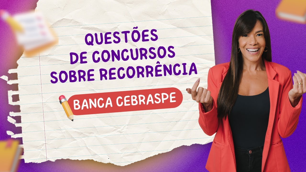 🔍 Desvendando a Recorrência: Domine esse desafio no português para concursos! 📚