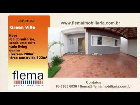 Casa Residencial em Ribeirão Preto - Residencial Greenville - Flema Imobiliária