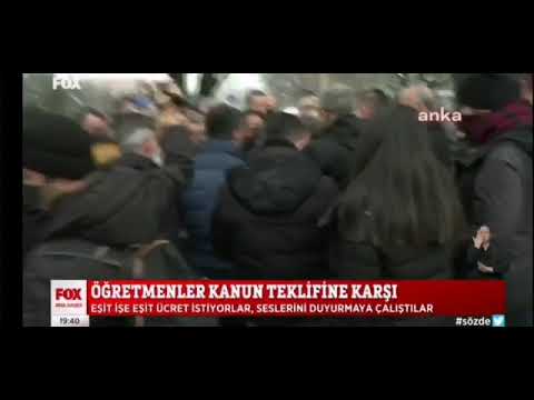 ÖĞRETMENLER KANUN TEKLİFİNE KARŞI- FOX TV ANA HABER-01/02/2022 | EĞİTİM İŞ