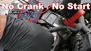 Engine Won't Start, No Crank Diagnosis Honda Civic (Troubleshoot Starting System)