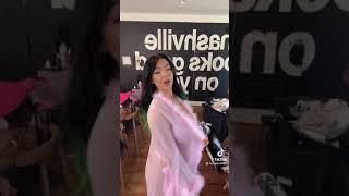 Beautiful tiktok babe in lingerie with massive tits??