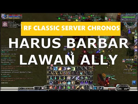 RF ONLINE CARA MAIN BARBAR shield miller bellato (SM) FULL NIGHT WAR UNCUT - dian pratama rf