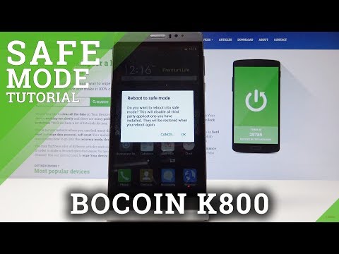 How to Enable Safe Mode in BOCOIN K800 - Troubleshooting Module