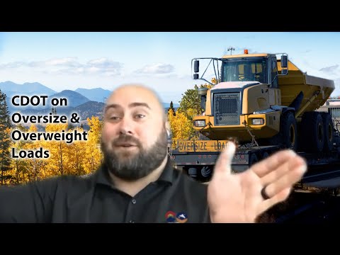 CDOT Oversize and Overweight Permitting – Lessons Beyond the Pilot Car