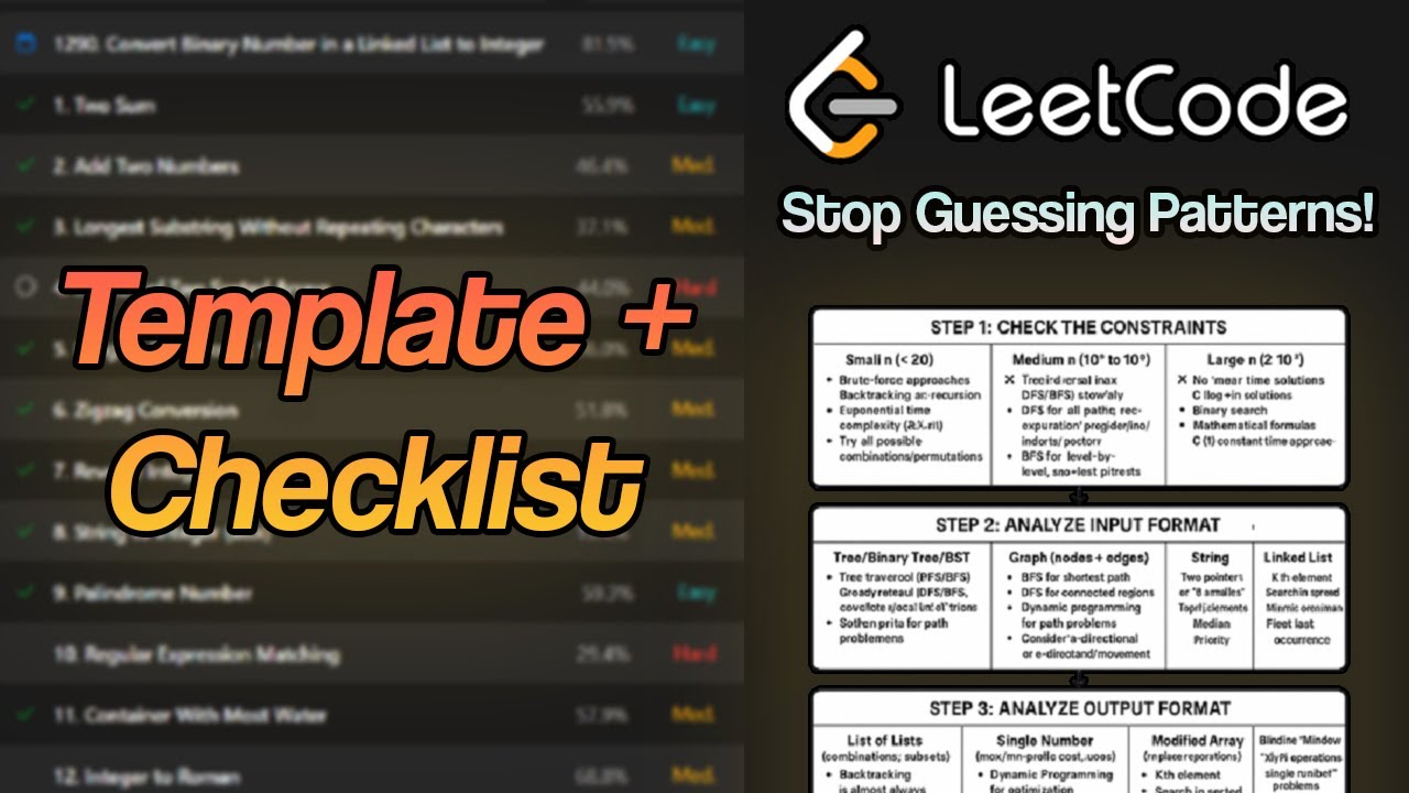 How to Instantly Recognize Leetcode Patterns (500 problems later)