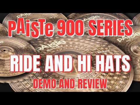 These “Budget” PAISTE Cymbals Sound AMAZING! 🥁 900 Series Ride & Heavy Hi-Hats Review + Demo