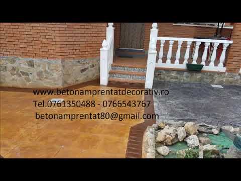 Beton Amprentat Titireci -Vâlcea Tel.0761350488 -0766543767