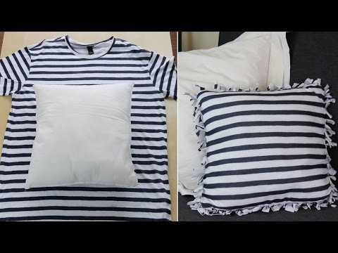 3 formas de reciclar camisetas sin coser