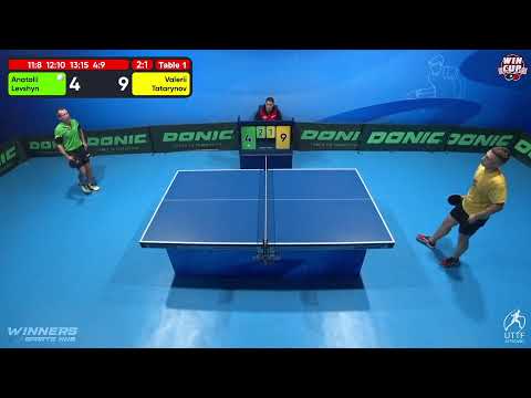 02:00 Anatolii Levshyn 3 - 1 Valerii Tatarynov West 5 WIN CUP 23.11.2022 | TABLE TENNIS WINCUP