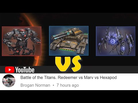 GDI MARV vs Nod Redeemer vs Scrin Hexapod