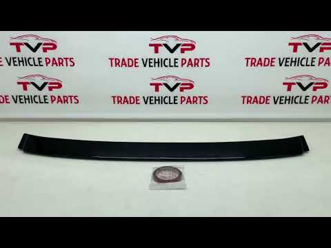 Fits BMW 5 Series F10 2010-2016 Rear Roof Boot Lip Spoiler M Style Gloss Black video