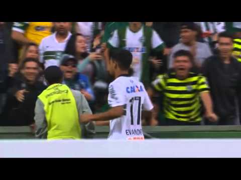 Gol de Evandro, Coritiba 1x1 Corinthians 26/07/2015, Brasileiro Série A 2015
