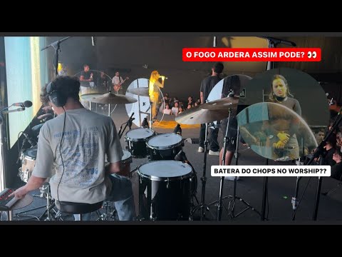 Nathan Novais - Fogo Arderá - #worship #drummer #drums #drumcam #drumming