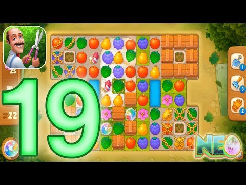 Gardenscapes: Gameplay Walkthrough Part 19 - Level 63 - 66 Complete (iOS, Android)