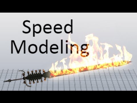 Avatar of Khaine, Sword - Speed Modelling