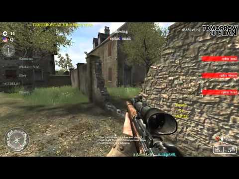 [CoD2] ephix vs negative TOMORROWLAN2K15 Playoffs (mp_burgundy,Bo3)(1/2)