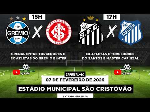 AO VIVO | GRENAL - GRÊMIO X INTERNACIONAL 07/02/26 EM CAPINZAL- ESTÁDIO MUNICIPAL SÃO CRISTÓVÃO