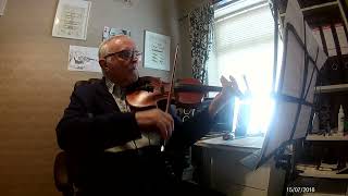 [蔚藍] 爺爺老師拉提琴