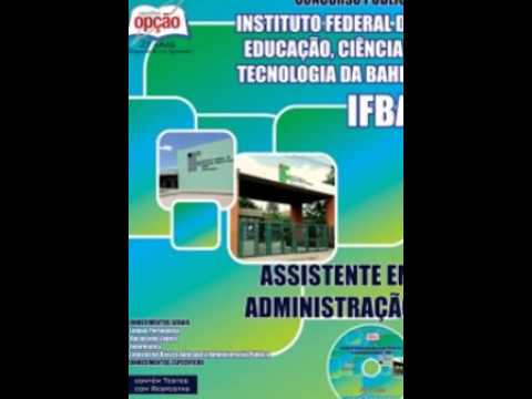 Apostila Concurso IFBA 2015 - Assistente Administrativo